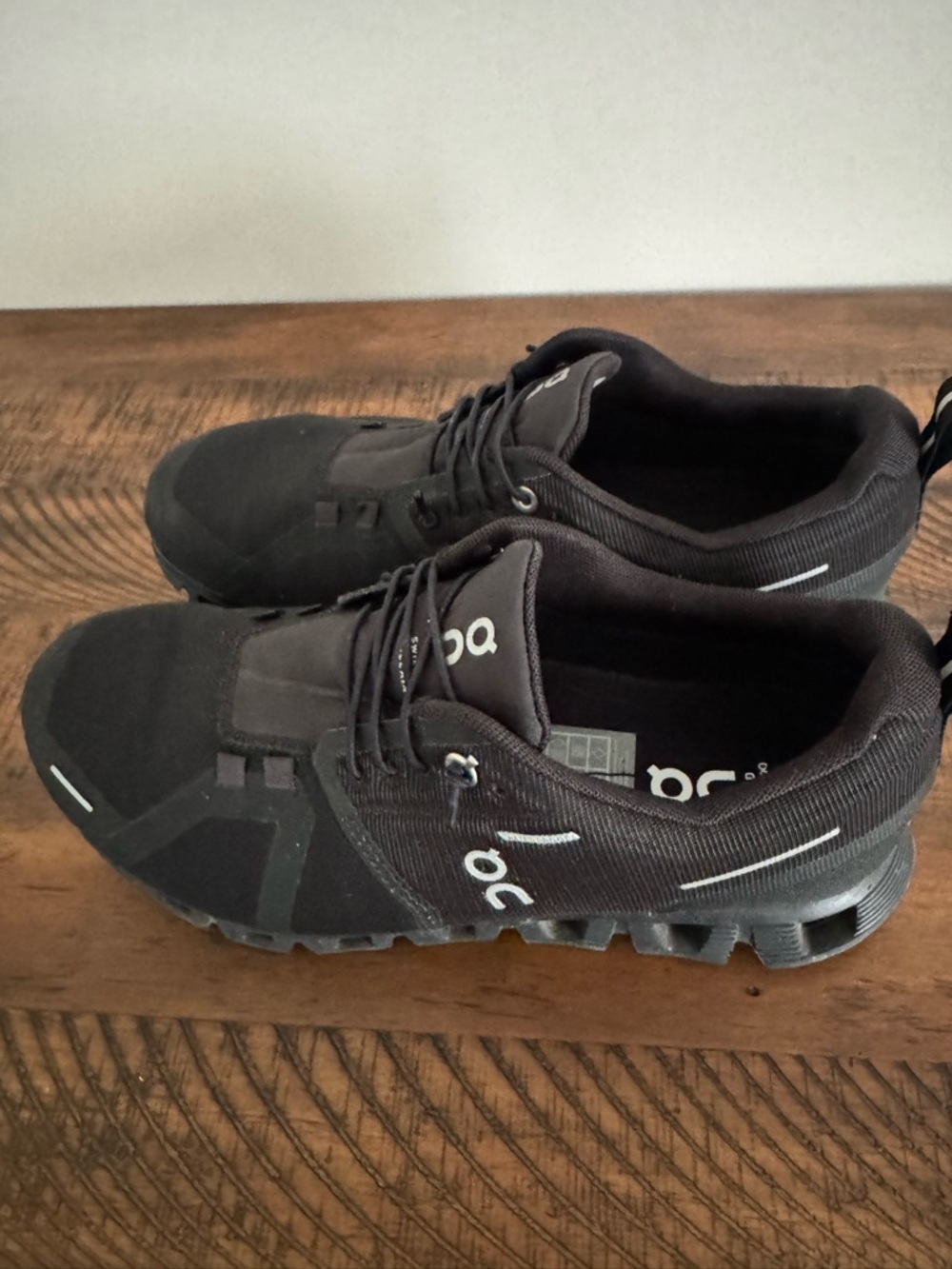 On Running Women's Black Athletic Running Shoes